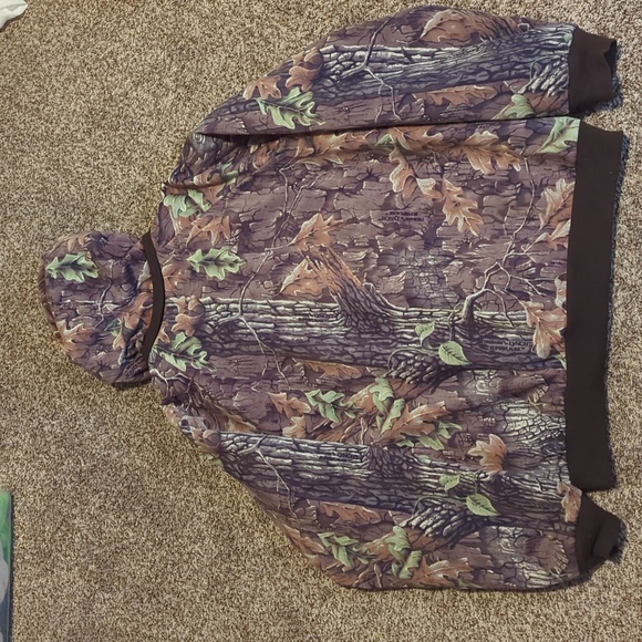 Vintage Clarkfield Outdoors Camouflage Hooded Jacket - Picture 4 of 5